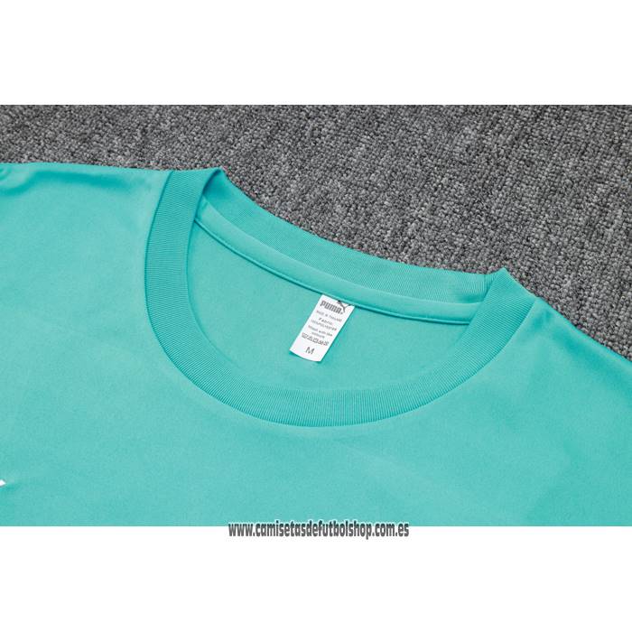 Chandal del Olympique Marsella 23-24 Manga Corta Verde